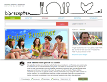 Tablet Screenshot of kiprecepten.nl
